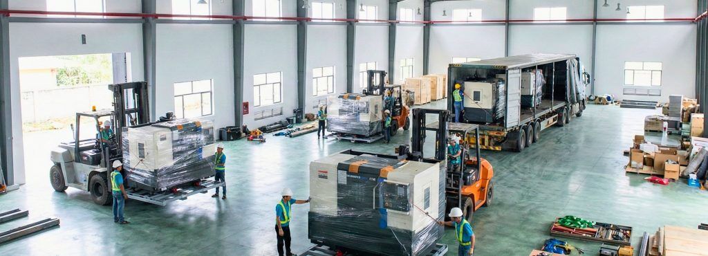 Chuyển nhà xưởng, di dời máy móc và dây chuyền