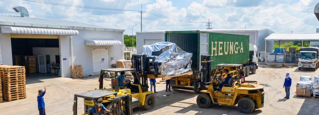 Giải pháp chuyển kho xưởng Bình Dương của Tây Nguyễn Logistics