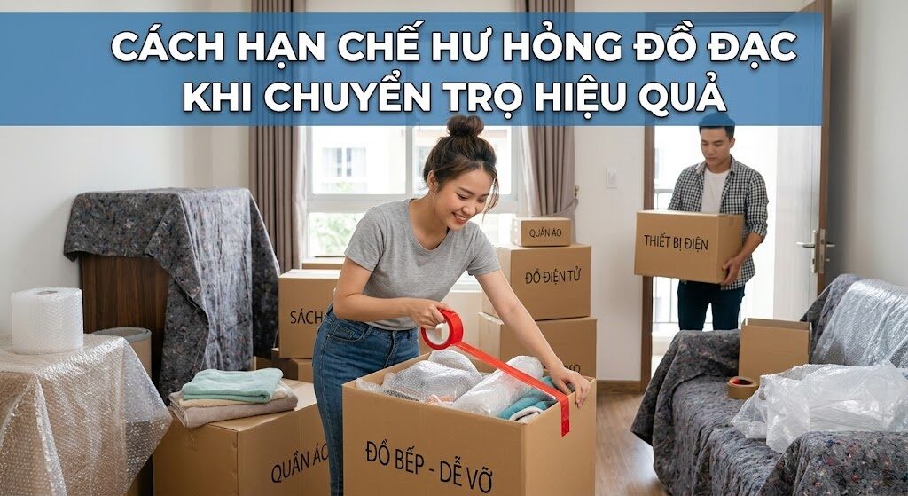 07 Cách Hạn Chế Hư Hỏng Đồ Đạc Khi Chuyển Trọ Hiệu Quả