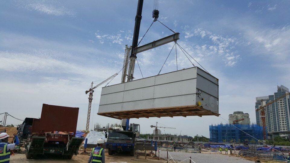 Dịch vụ nâng hạ di dời thiết bị máy móc
